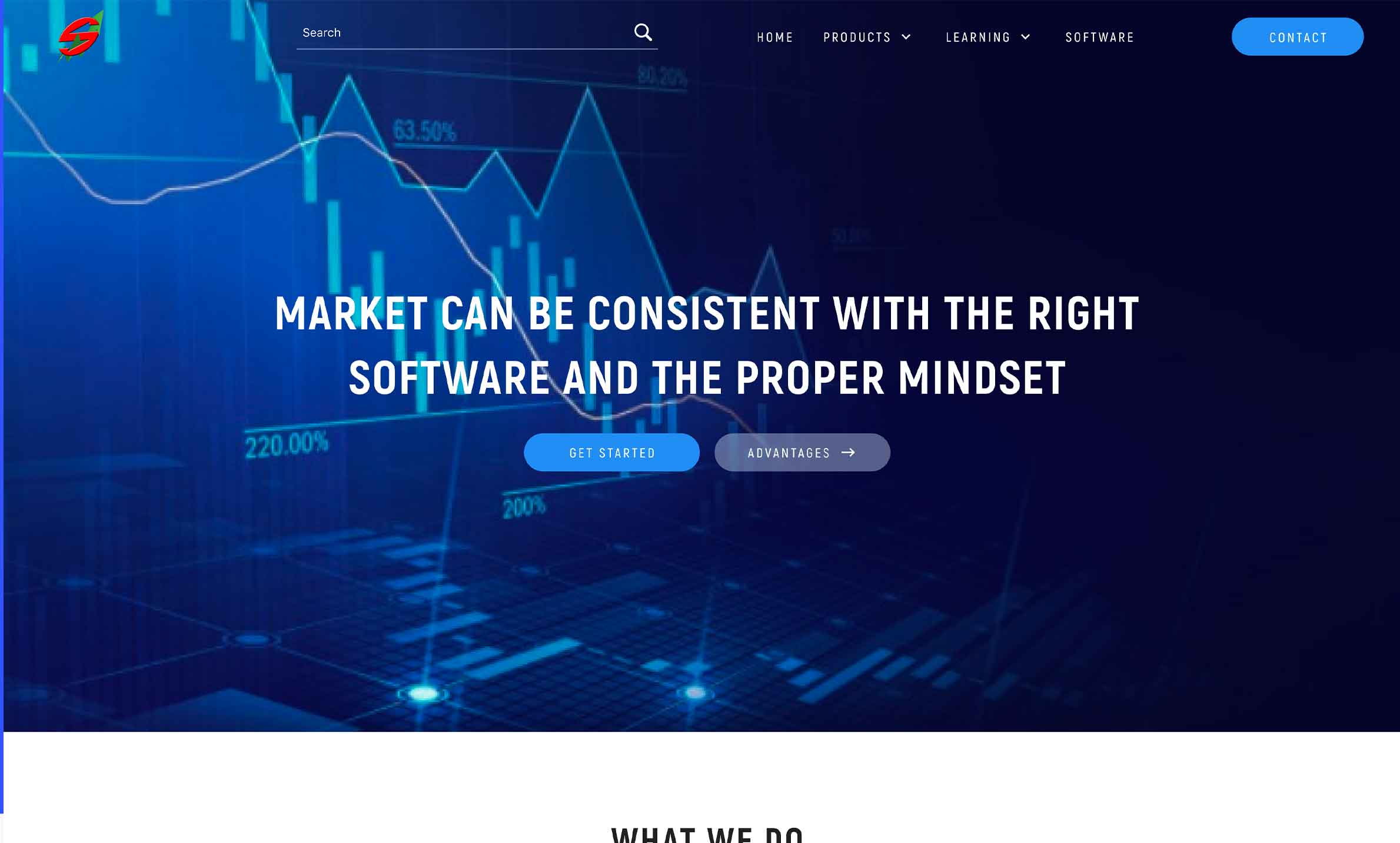 You are currently viewing Financial company website